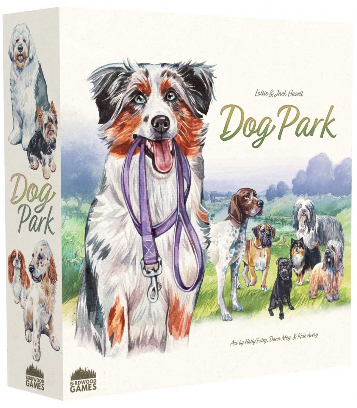 Dog Park - Gioco da Tavolo di Raccolta per Famiglie, 1-4 Giocatori, Avventure con Cuccioli, Strategia e Divertimento!