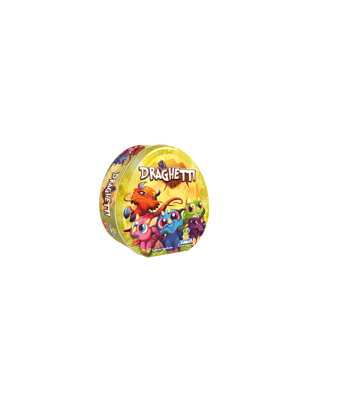 Draghetti - Gioco da Tavolo per Famiglie, 2-6 Giocatori, 15 Minuti di Divertimento, Da 5 Anni, Strategia e Memoria!