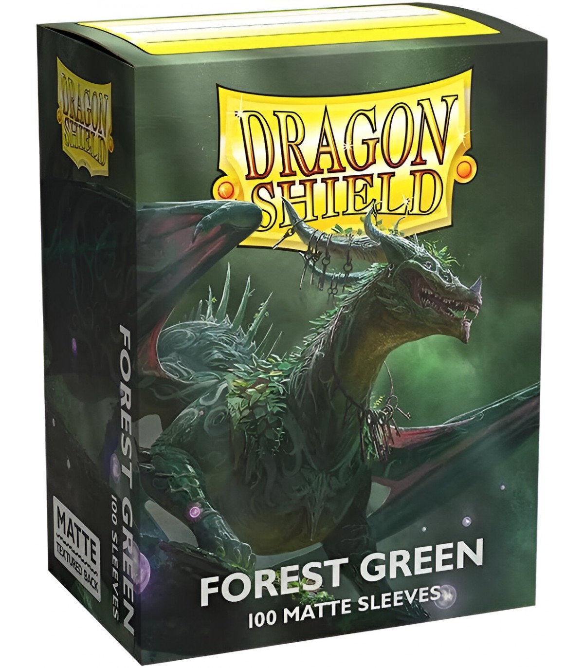 Dragon Shield Buste Protettive Stantard Matte Da 100 - Forest Green