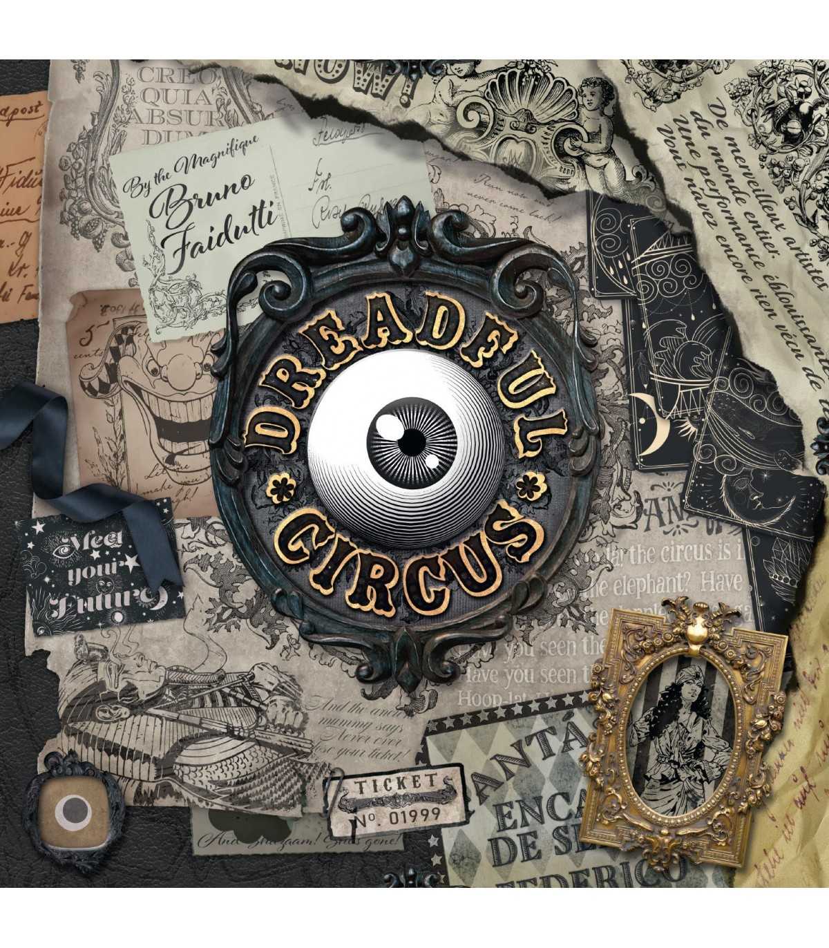 Dreadful Circus - Gioco di Carte Inquietante per 4-8 Giocatori, Aste e Bluff di Bruno Faidutti, 40 Minuti di Divertimento!