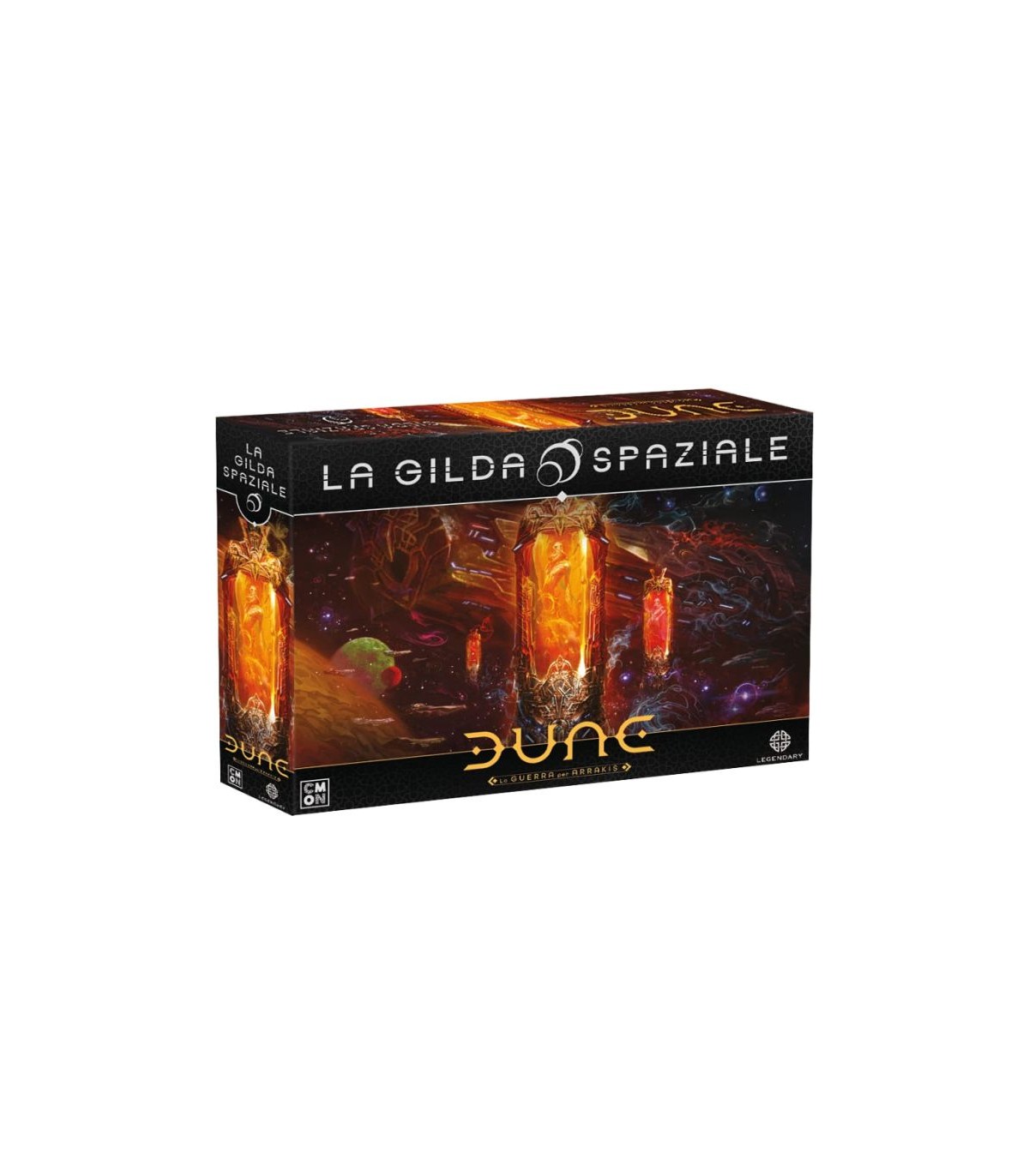 Dune: La Guerra per Arrakis - La Gilda Spaziale | Gioco di Strategia per 1-4 Giocatori, Espansione Fantascientifica Asmodee