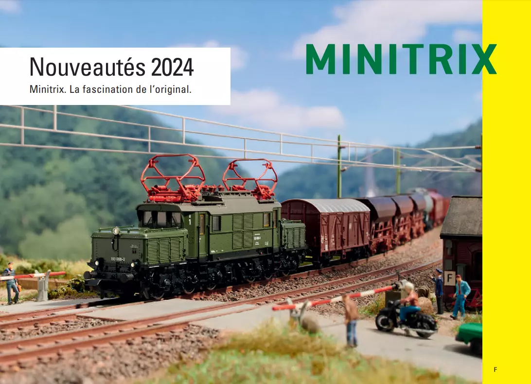 Nuovo opuscolo 2024 - Minitrix MI-DEP-2024 - 49 pagine - Francese