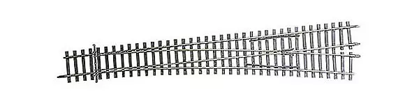 Aiguillage à droite 284mm 9°