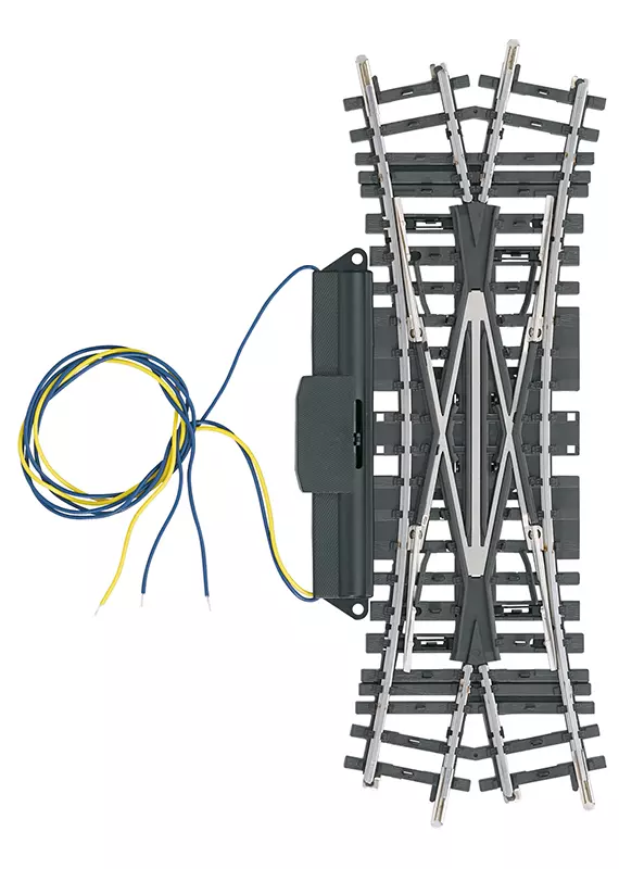 Incrocio doppio non zavorrato - Marklin 2260 - HO 1/87 - Codice 83 - Binario K - 3R
