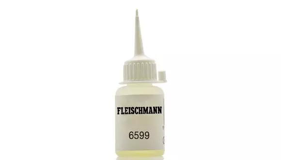 Barattolo di olio da 20ML per la manutenzione delle locomotive - Fleischmann 6599 - Tutte le scale