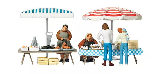 Bancarella - Figurina - PREISER 10052 - scala HO 1/87