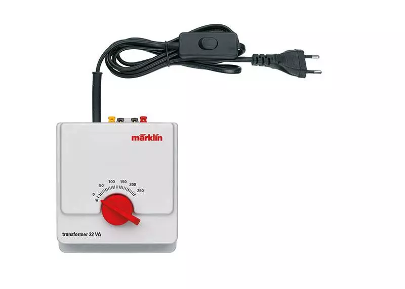Trasformatore di sicurezza Marklin 66471 - Tensione 230 V - Da 4 a 16 V - 32 VA