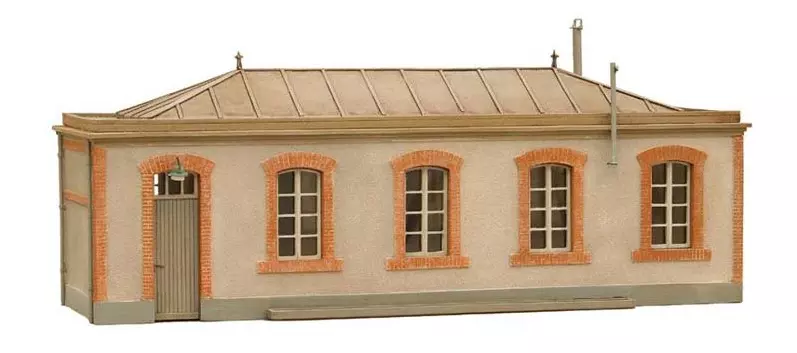 Deposito attrezzi Francia - Kit in resina - Non verniciato - Artitec 10.228 - HO 1/87