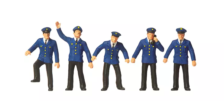 Set di 5 persone della DB PREISER 10012 - HO 1/87