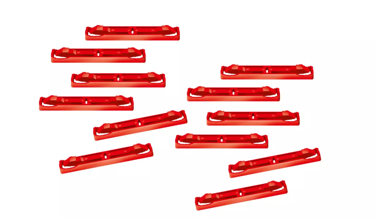 Confezione da 20 clip di collegamento ai binari - Carrera CA85245