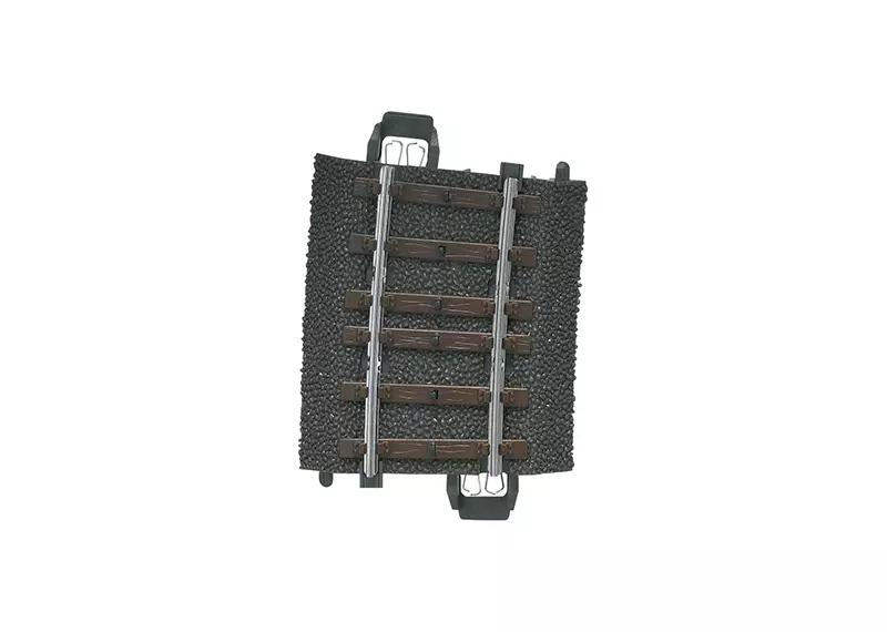 Binario curvo zavorrato - Marklin 24206 - HO 1/87 - Codice 83 - Binario C - Angolo 5,7° - Raggio 437,5mm - 3R