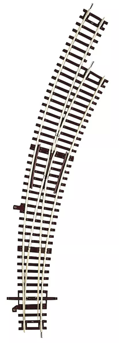 Interruttore a curva dritta BWr3/4 R3 419,6mm 30° ROCO 42473 - HO 1/87 - Codice 83