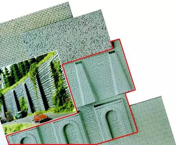 2 placche a parete - Busch 8196