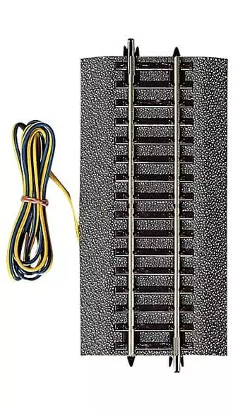 Binario diritto G 1/2 Alimentazione analogica - 115 mm - ROCO 42521 - HO 1/87 - Codice 83 [LINEA ROCO] Tel.