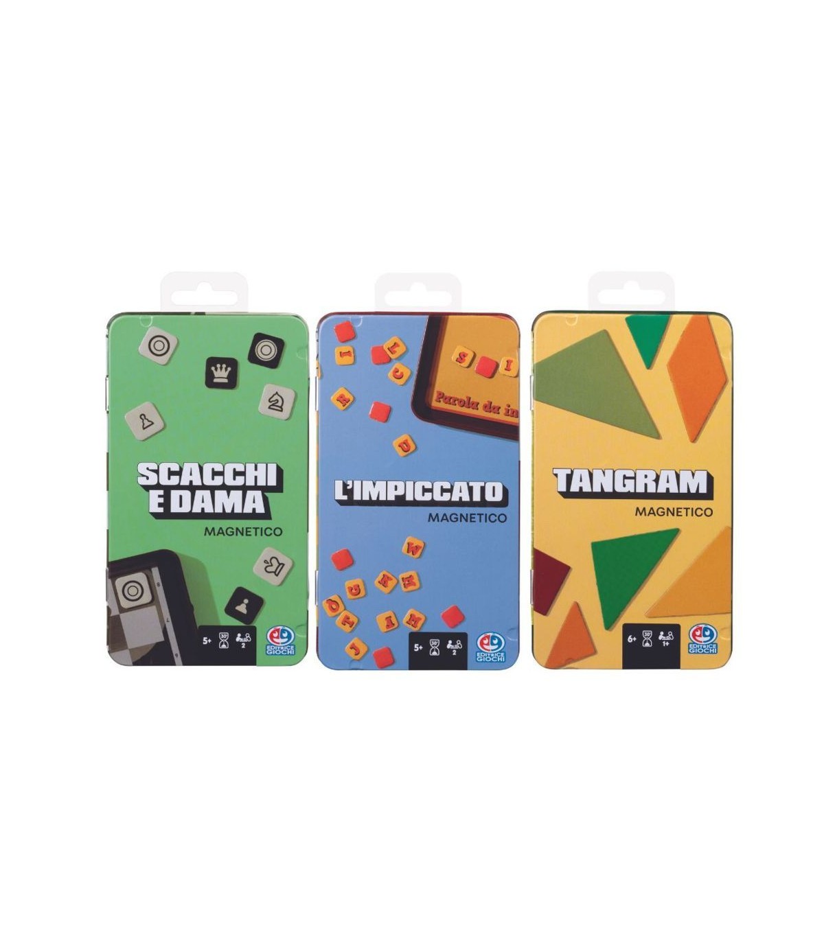 EG classici Magnetici Impiccato, Scacchi&dama, Tangram (H)