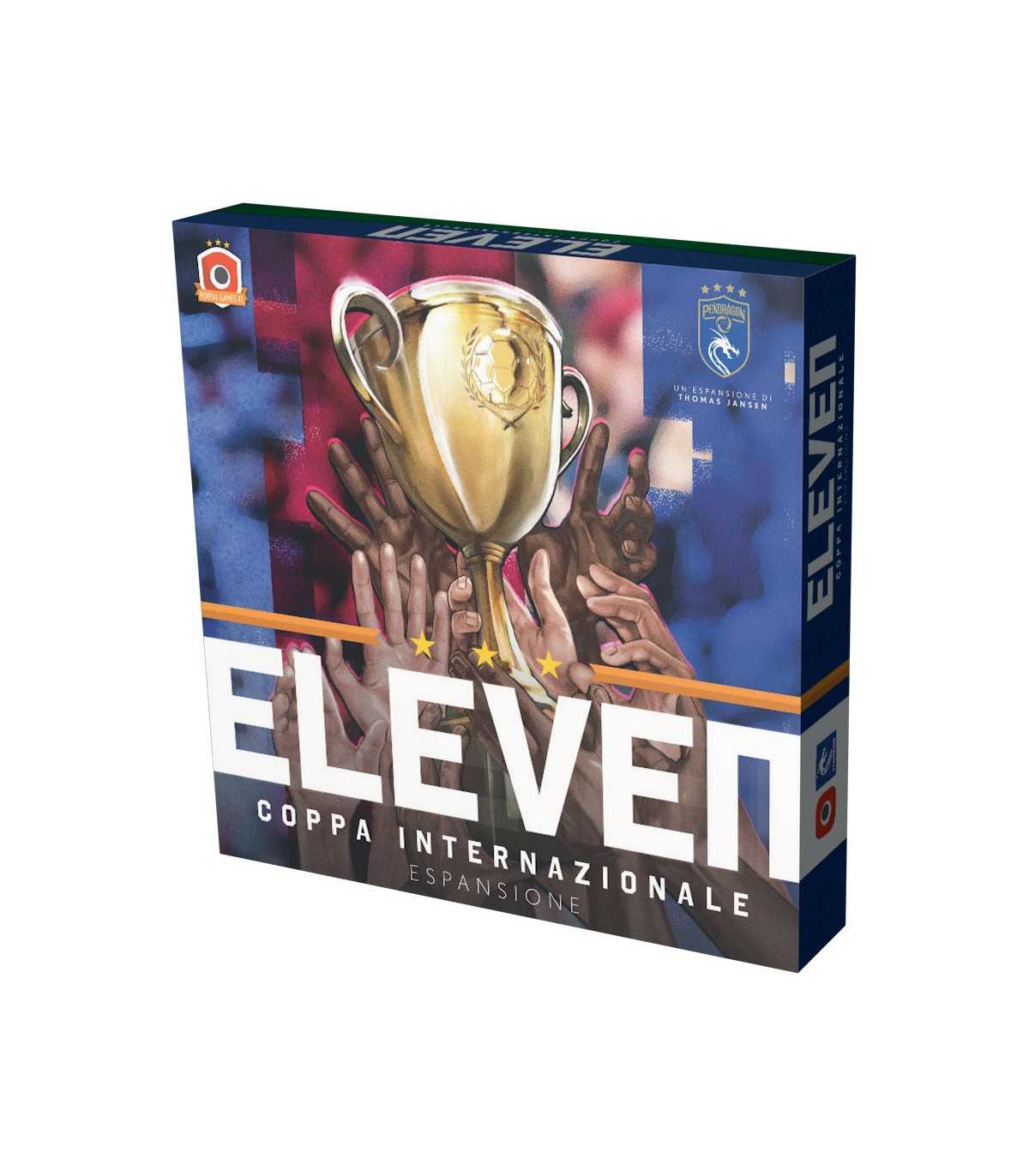 Eleven - Coppa Internazionale di Pendragon | Gioco di gestione calcistica per 1-4 giocatori, durata 90 min, età 14+, strategia