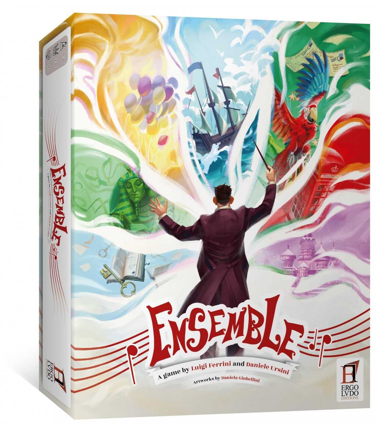 Ensemble - Il Party Game Cooperativo per Fino a 10 Giocatori, Divertimento e Comunicazione in 30 Minuti!