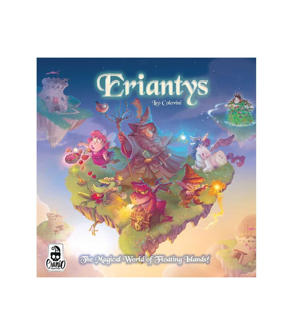 Eriantys - Gioco da Tavolo Magico per Famiglie | 2-4 Giocatori, Età 8+, Strategia e Avventura in 30 Minuti - Cranio Creations
