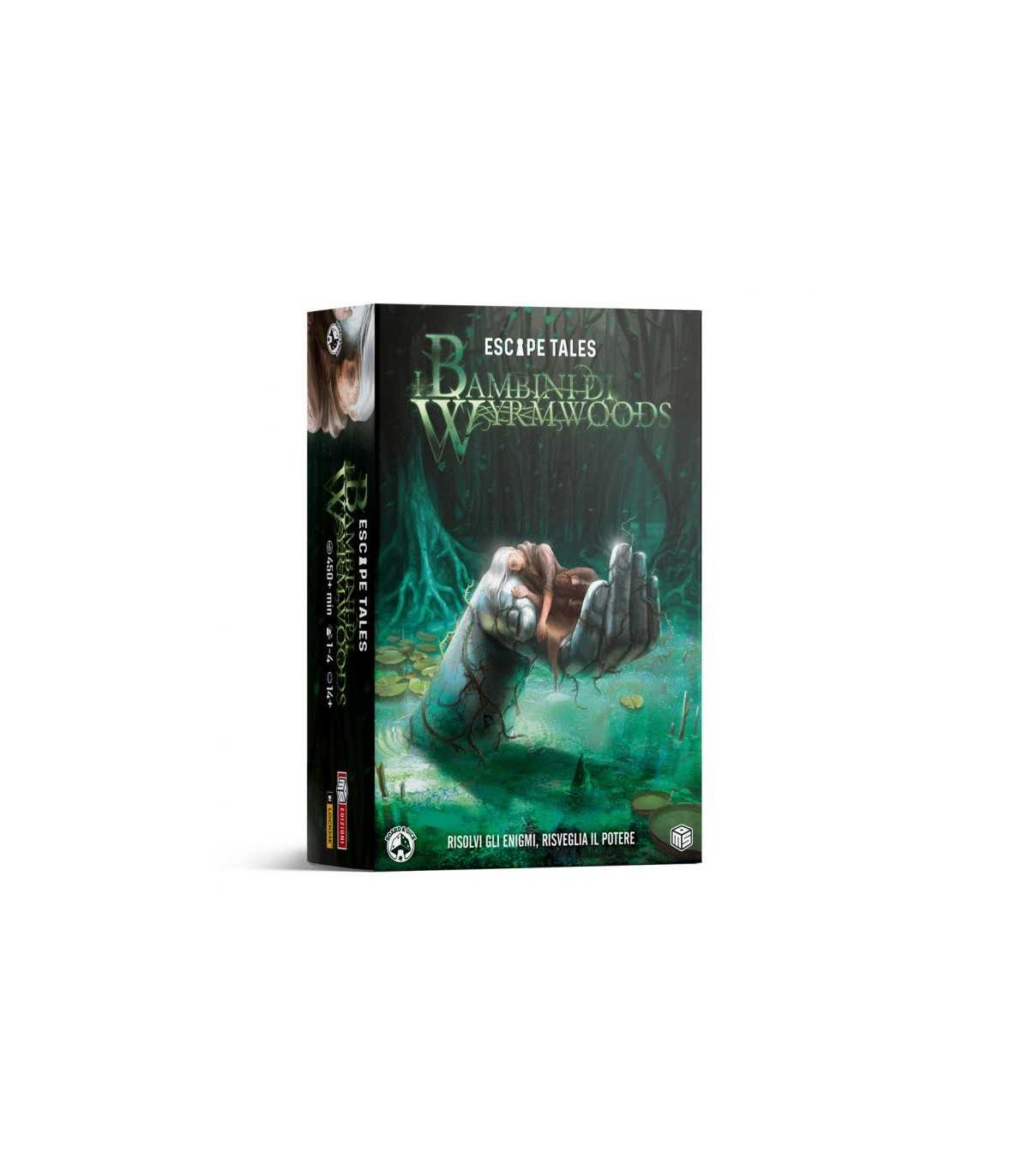 Escape Tales - I Bambini di Wyrmwoods | Gioco di carte cooperativo di investigazione | 1-4 giocatori, 450 min di avventura dark