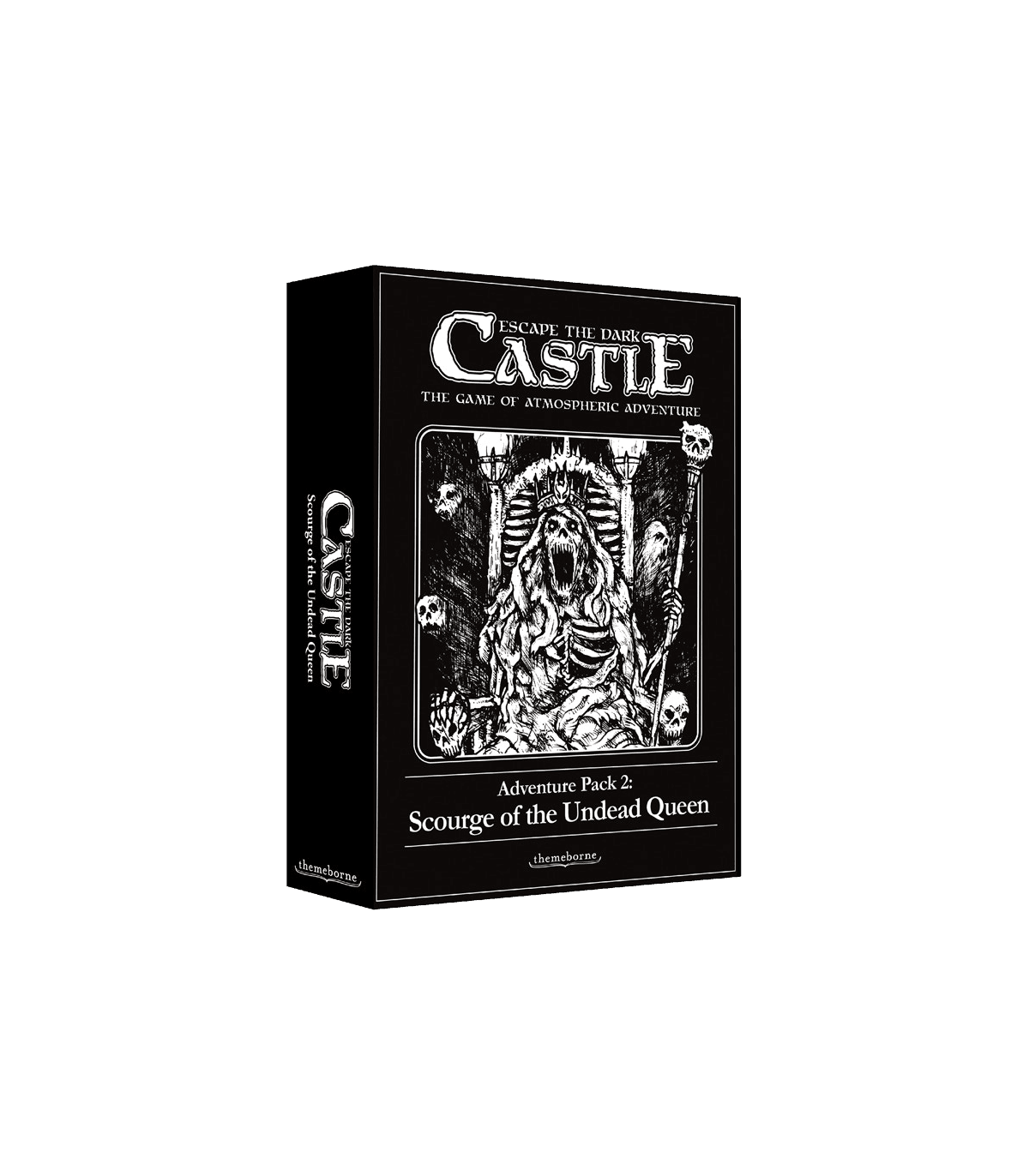 Escape the Dark Castle: Scourge of the Undead Queen - Gioco da Tavolo Cooperativo per 1-4 Giocatori, Avventura Fantasy 2022