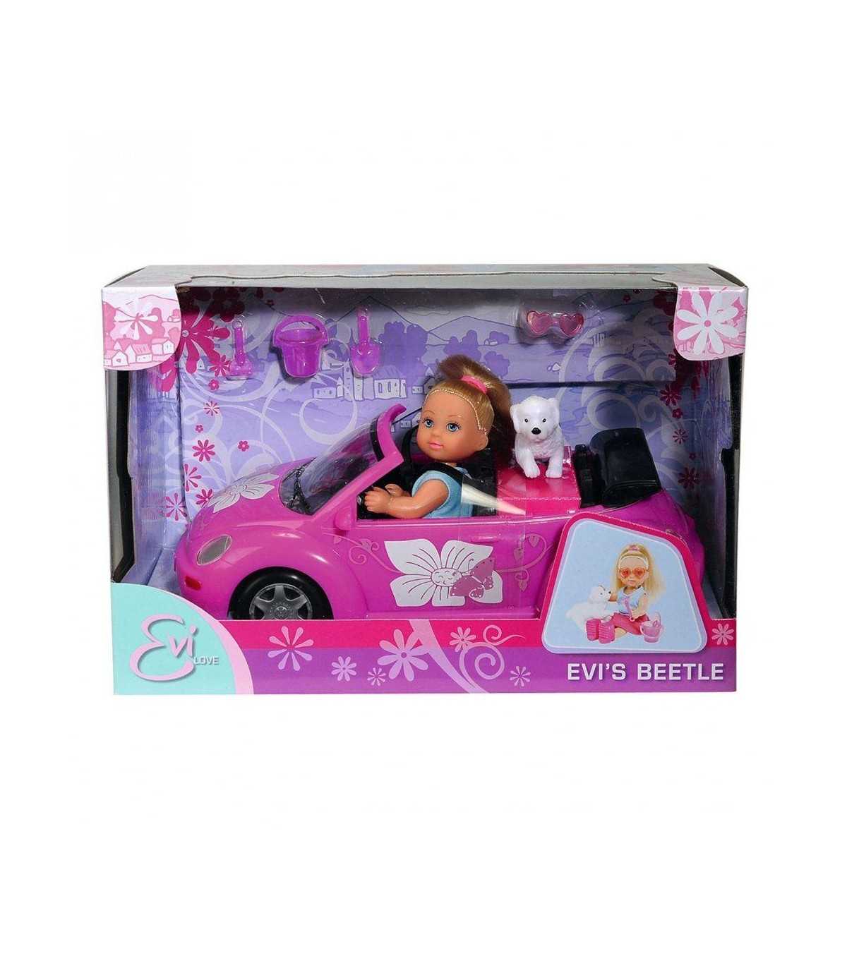 Evi Love - Evi con Auto New Beetle