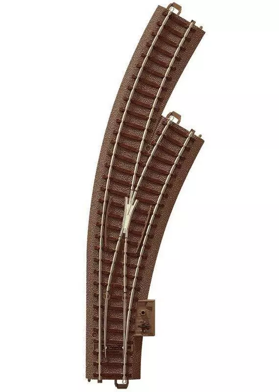 Interruttore curvo destro - Trix 62672 - HO : 1/87 - Codice 83