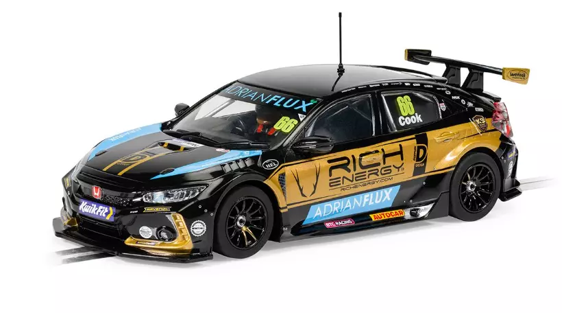 Auto Honda Civic FK8 Type R - Scalextric C4409 - I 1/32 - Analogica - BTCC 2022 - Josh Cook