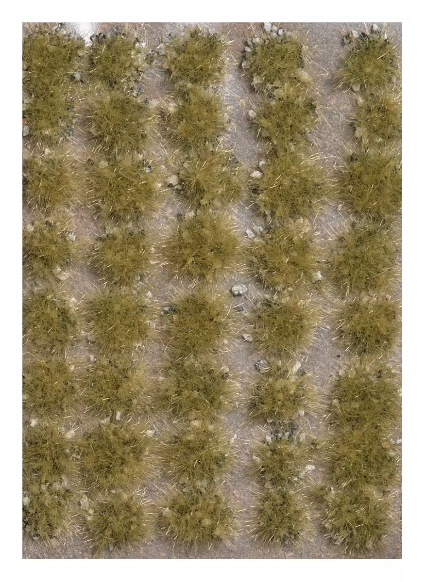 Kit di 40 ciuffi d'erba autunnale Busch 3554 - HO 1/87