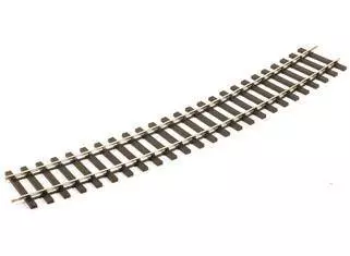 Rail courbe 22.5° 16 au cercle, rayon 1028mm, code 124