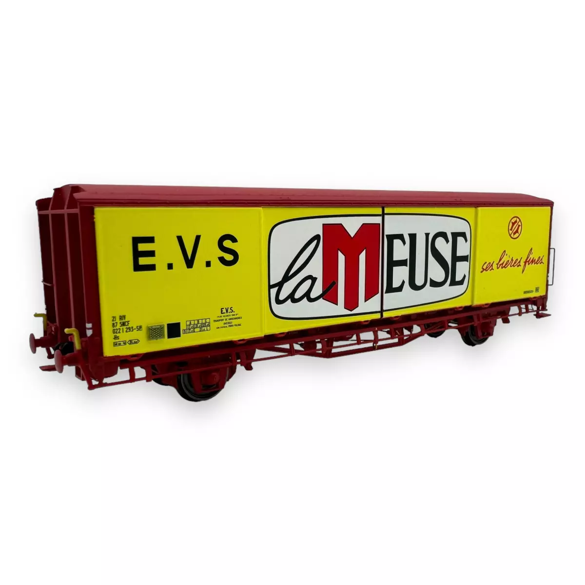 Carro pianale EVS Hs "La Meuse" - LS Models 30680 - HO 1/87 - SNCF - Ep IV - 2R