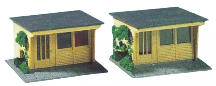 2 Bungalow - SAI 451 - HO 1/87 - Modello da assemblare