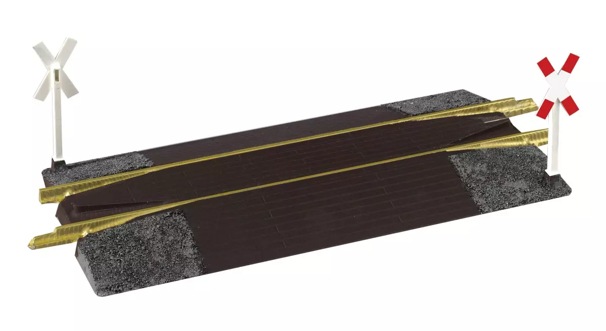 Passaggio a livello con dispositivo di deragliamento PIKO G 35281 - G 1/22.5