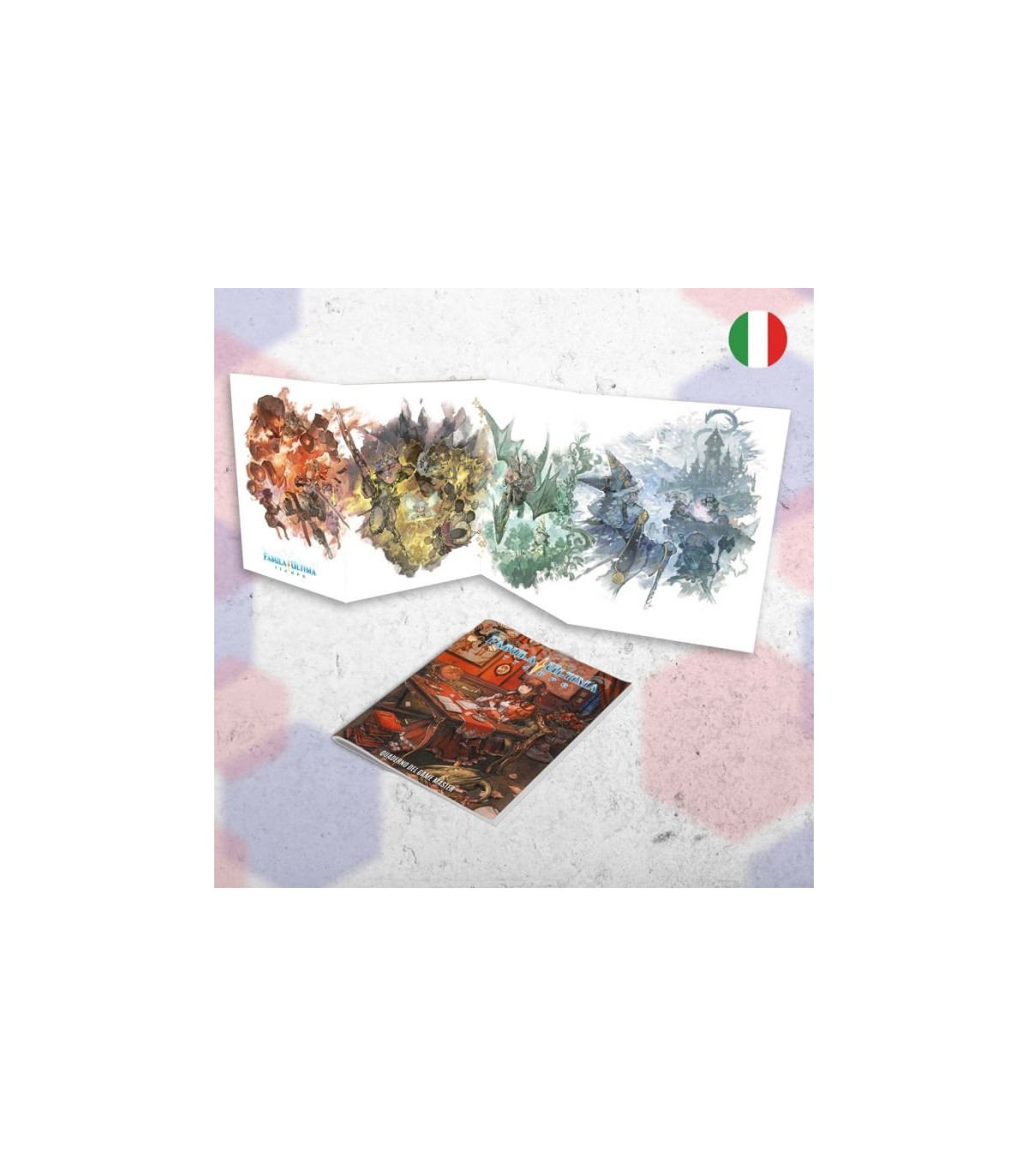 Fabula Ultima - Schermo e Quaderno del GM