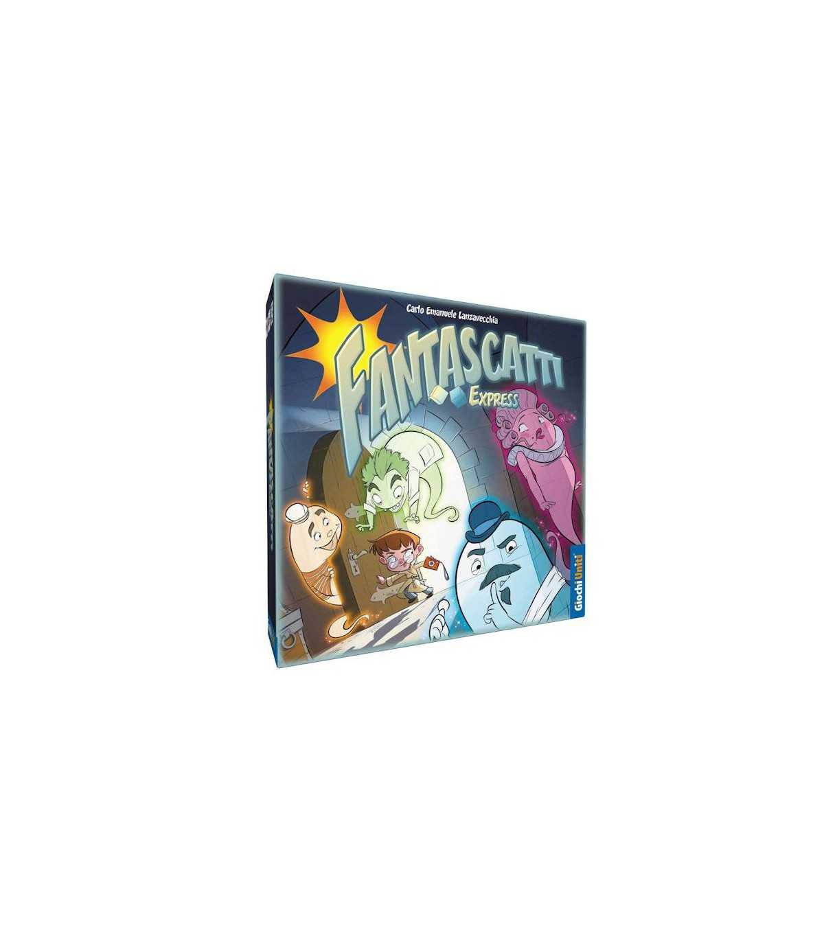Fantascatti - Express: Gioco da Tavolo per Famiglie, 2-6 Giocatori, Avventura Spettrale, Strategia e Velocità, 20 Minuti di Div