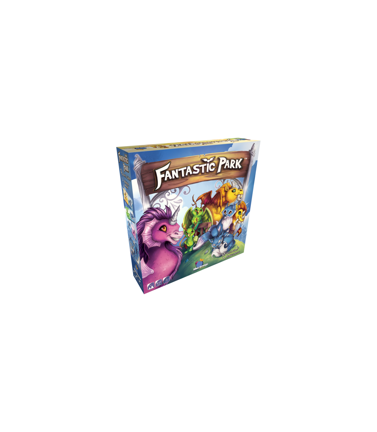 Fantastic Park - Gioco di Piazzamento Tessere per Famiglie, Costruisci il Tuo Parco con Animali Fantastici, 2-5 Giocatori, 30 Mi