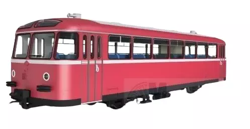 Rimorchio per automotrice VB 142 - Lenz 40196-02 - 0 1/43 - DB - EP III - 2R