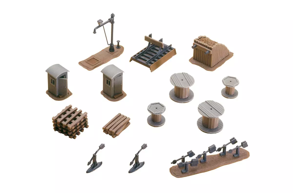 Accessori per la stazione FALLER 120141 - HO 1/87