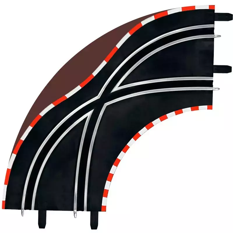 2 Curve con incroci 1/90° - Carrera GO!!! 61655 - 0 1/43