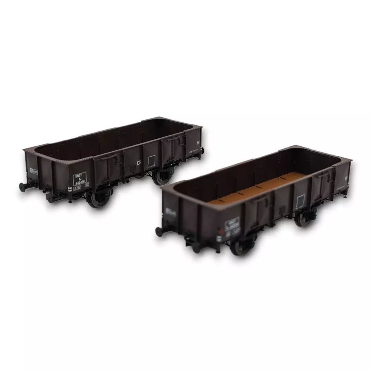 Carri tombola 4 porte ex-PLM, SNCF, REE Modèles WB-822, HO 1/87e