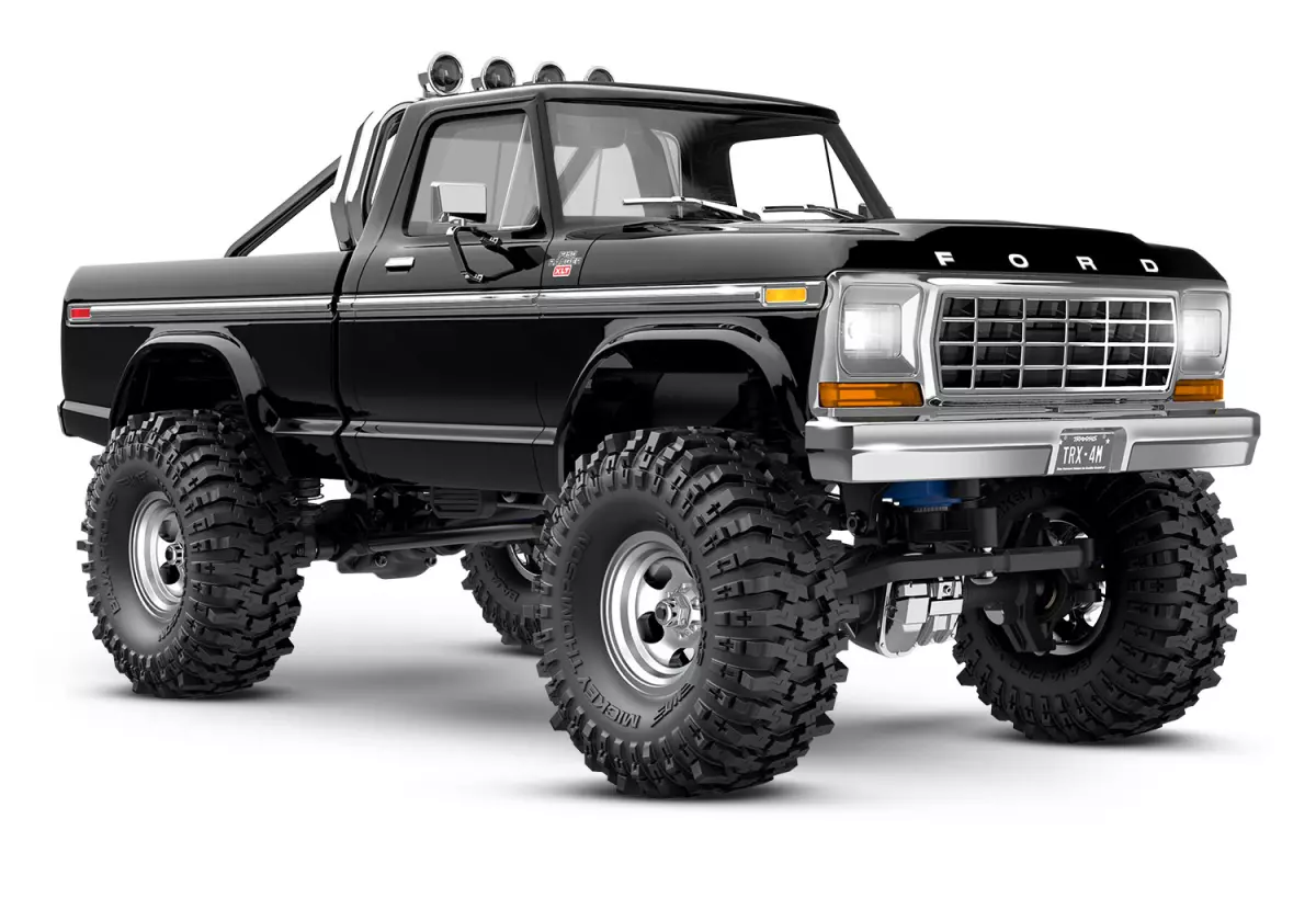 Crawler - TRX-4M Ford F-150 Ranger XLT Nero RTR - Traxxas 97044-1-BLK - 1/18