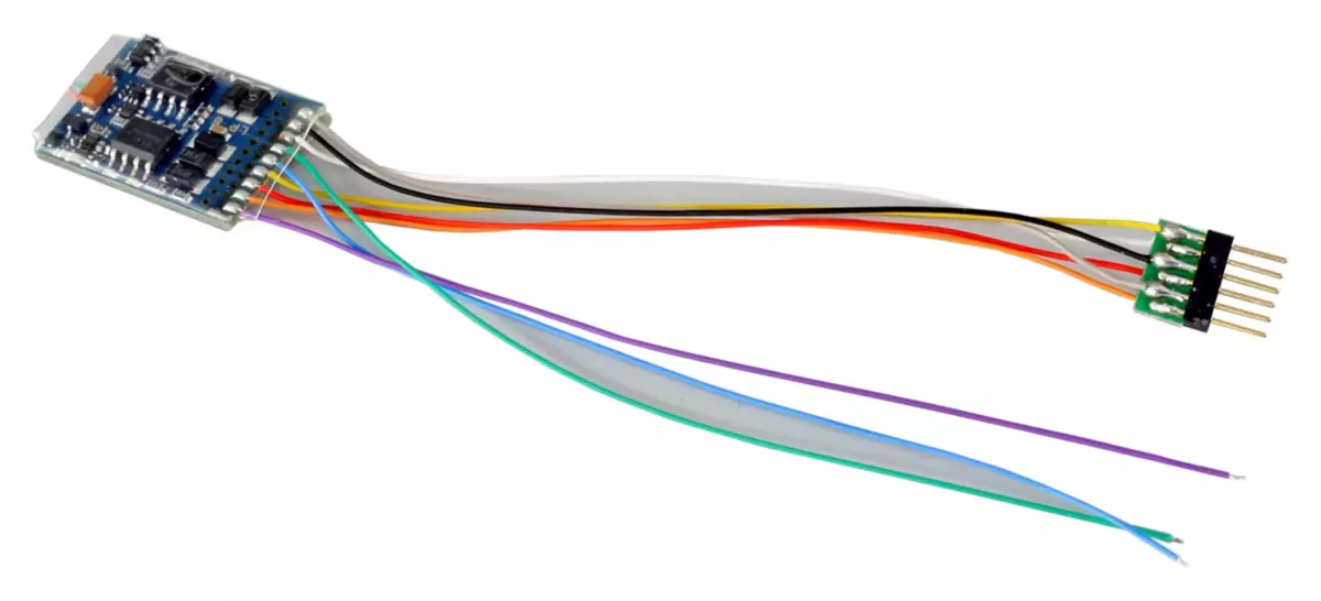 Decoder LokPilot V5 Esu 59616 - HO 1/87 - DCC / MM / SX / M4 - 6 pin / NEM 651