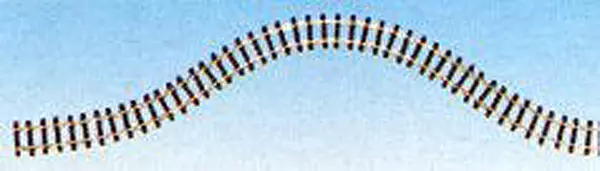 Binario di linea flessibile, 730 mm