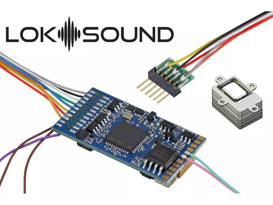 Decoder audio digitale a 6 poli NEM651 loksound V5