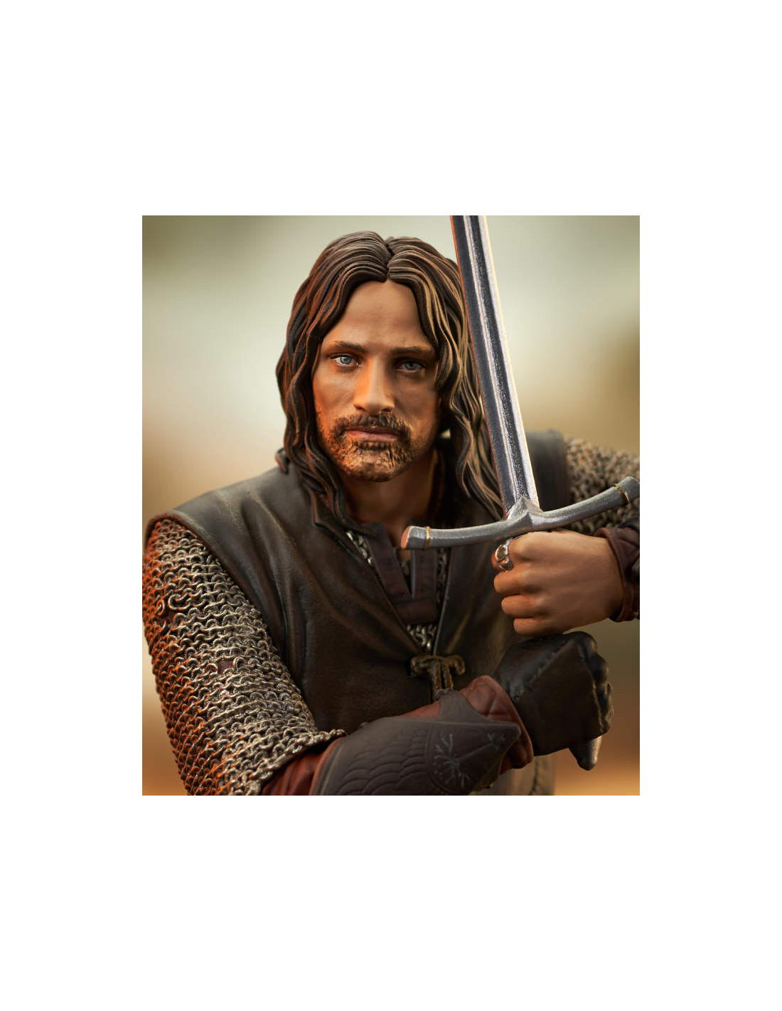 FIGURE DIAMOND TOYS MOVIE GALLERY LORD OF THE RINGS ARAGORN PVC STATUE NEW