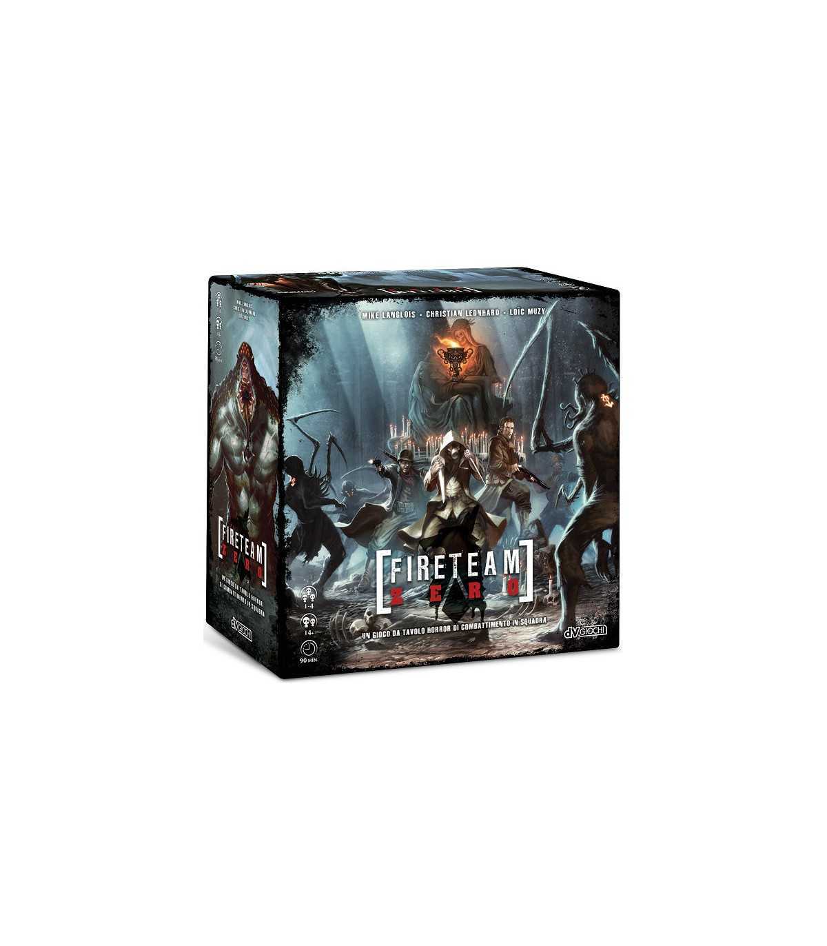 Fireteam Zero - Gioco da Tavolo Horror Cooperativo per 1-4 Giocatori, Dungeon Crawler e Combattimento Strategico, 90 Minuti di A