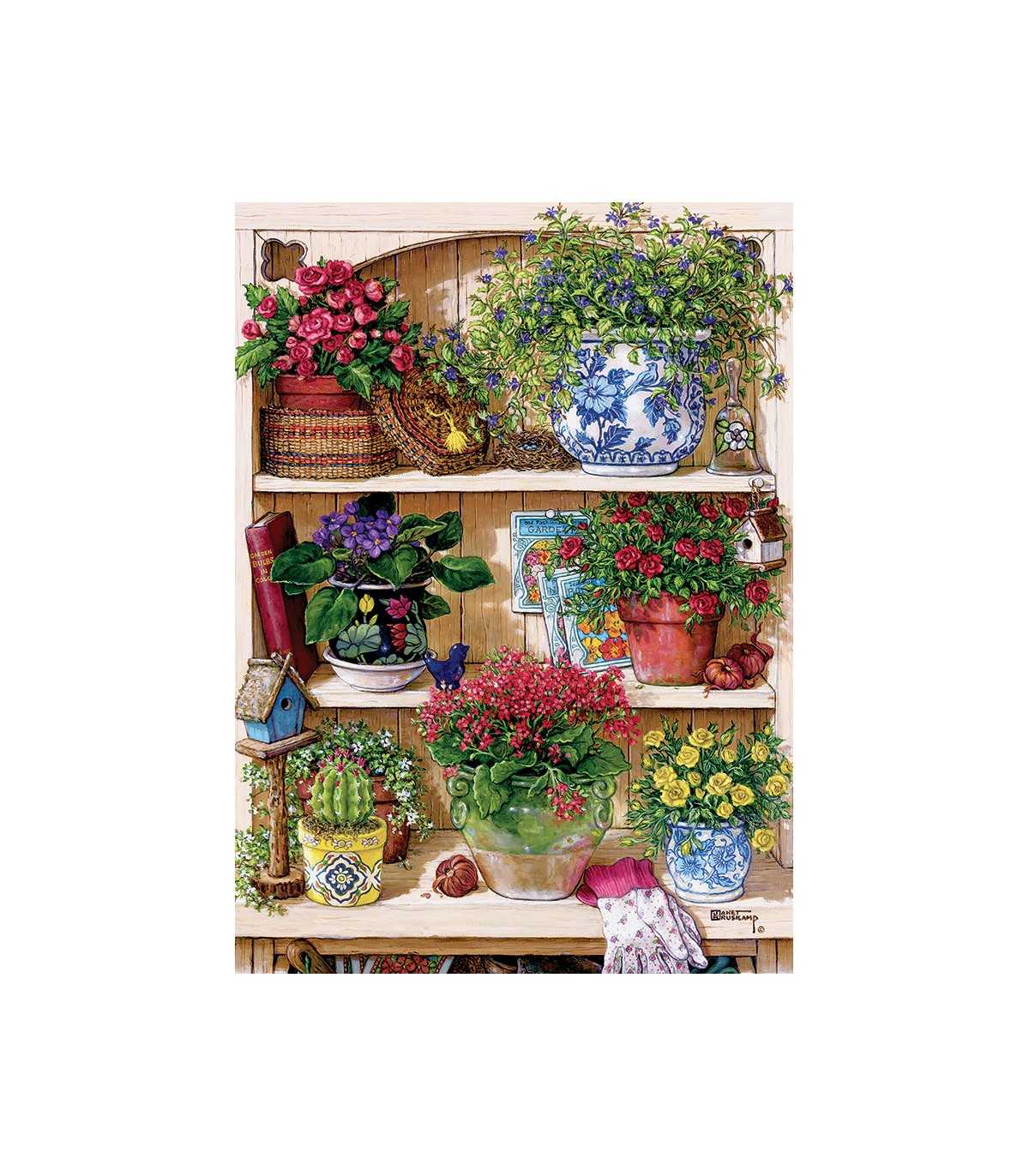 Flower Cupboard - Puzzle 500 pezzi