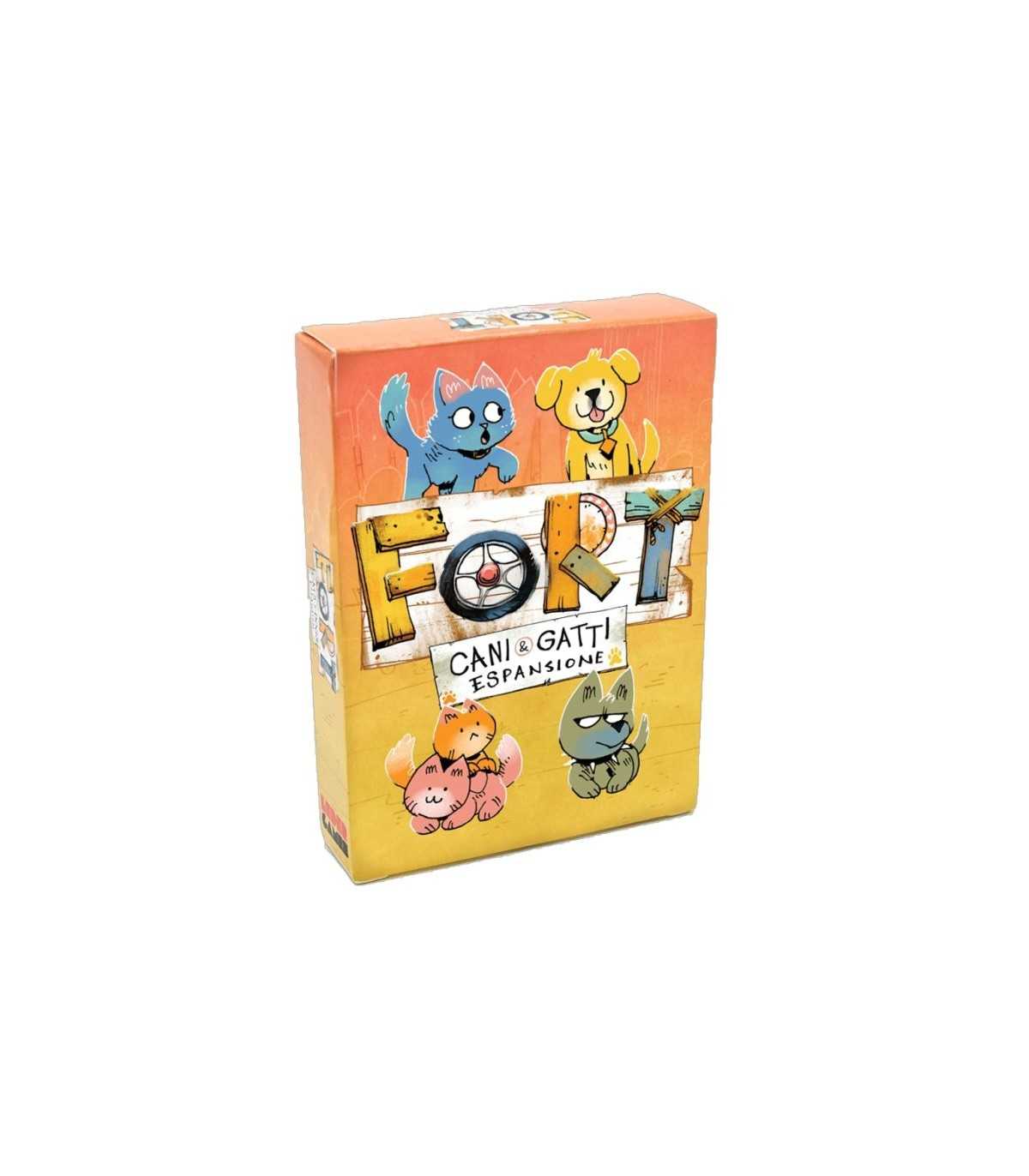 Fort - Cani e Gatti: Espansione per Giochi Gestionali, Divertimento Strategico per 2-4 Giocatori - 30 Minuti di Avventura!