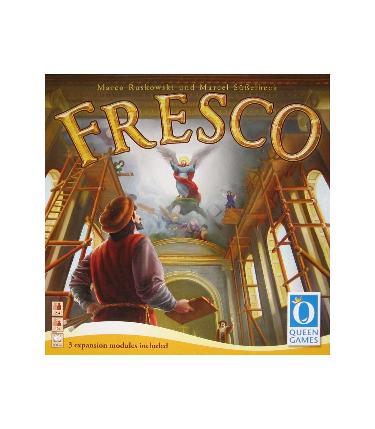 Fresco - Gioco da Tavolo Strategico sul Rinascimento per 2-4 Giocatori, 60 Minuti di Creatività e Competizione