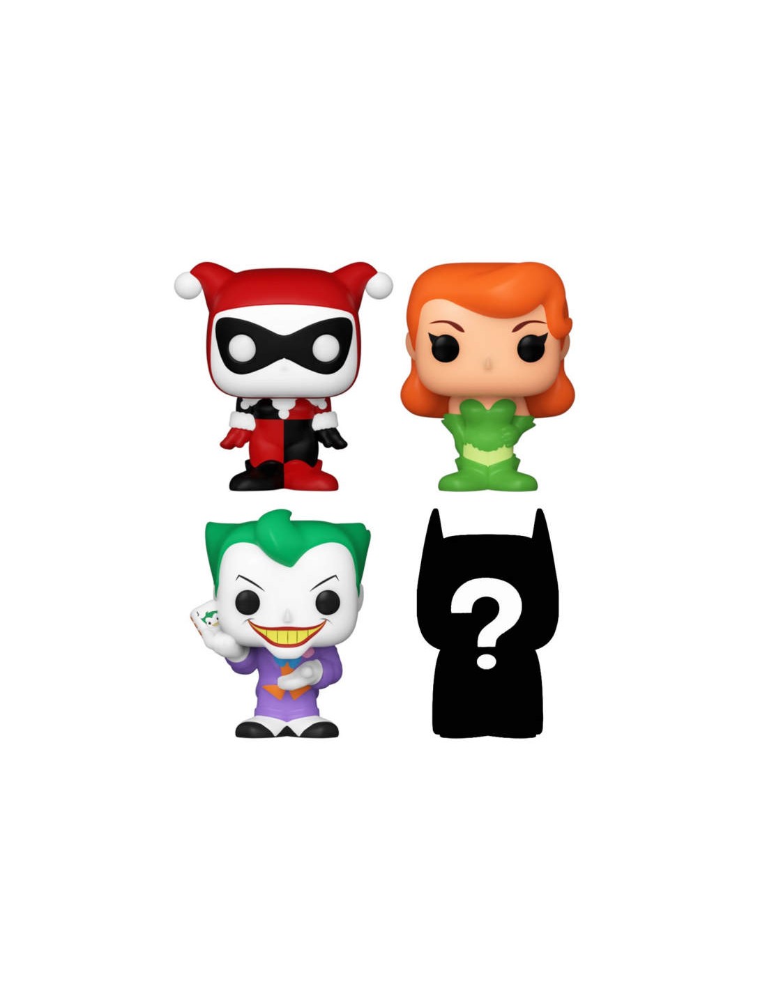 FUNKO BITTY POP 4 PACK DC BATMAN - HARLEY QUINN MINI FIGURE NEW