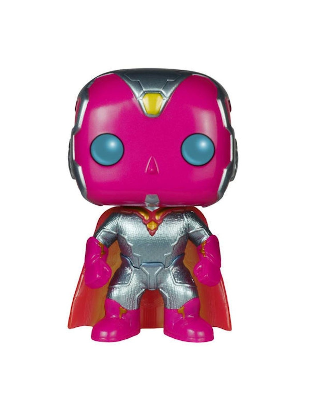 FUNKO BOBBLE HEAD POP AVENGERS 2 AGE OF ULTRON VISION METALLIC FIGURE NEW!